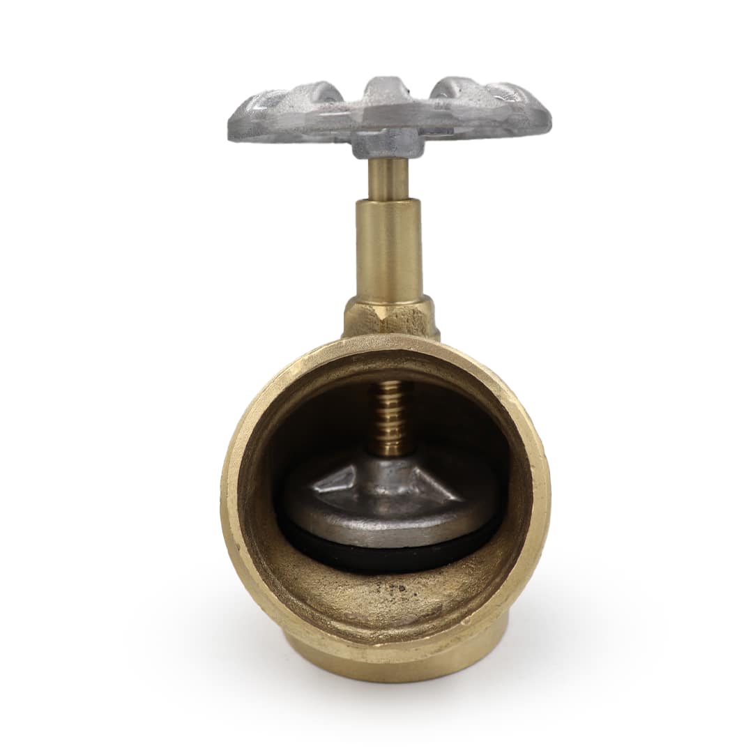 GPM 08 – Válvula Globo Comercial 45º PN 16 2.1/2” Grooved 73MM x 5FPP em Latão com Volante de 90mm - Imagem 3