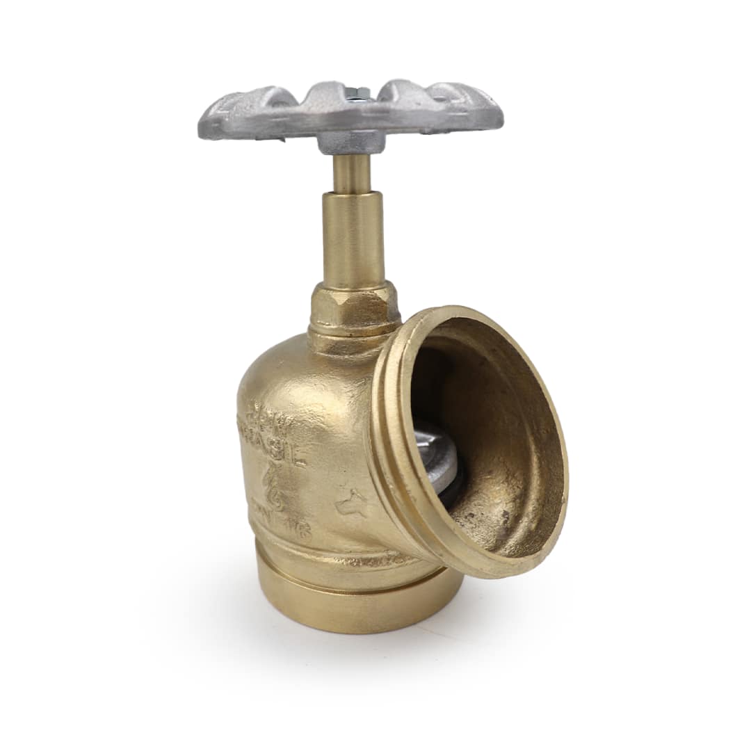 GPM 08 – Válvula Globo Comercial 45º PN 16 2.1/2” Grooved 73MM x 5FPP em Latão com Volante de 90mm - Imagem 5