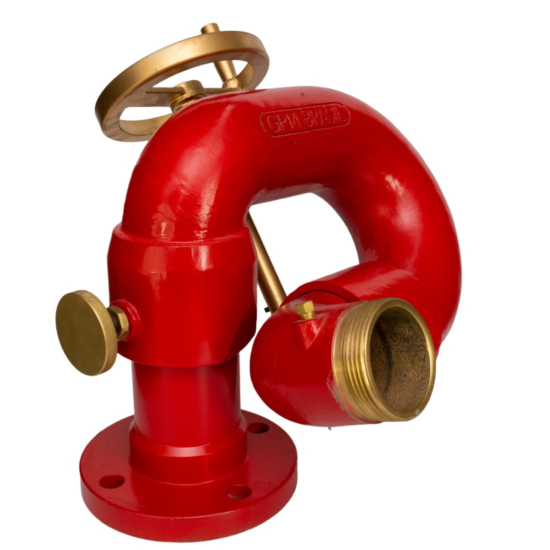 GPM 602 - Canhão Monitor Fixo Flangeado 2.1/2" com Rosca 2.1/2" 7.1/2NH