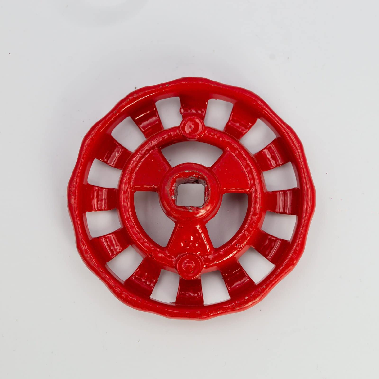 GPM 503 - Volante com Encaixe Quadrado 10,5mm Ø 90mm em Alumínio Pintado - Imagem 2