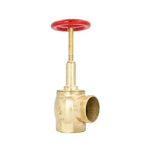 GPM 138 – Válvula Globo Industrial 90º PN 20 2.1/2” 8NPT x 7.1/2NH em Latão com Volante de 117mm