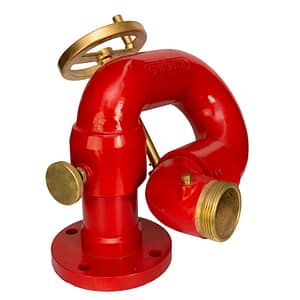 GPM 600 - Canhão Monitor Fixo Flangeado 3" com Rosca 2.1/2" 7.1/2NH
