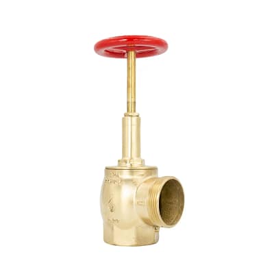 GPM 138 – Válvula Globo Industrial 90º PN 20 2.1/2” 8NPT x 7.1/2NH em Latão com Volante de 117mm