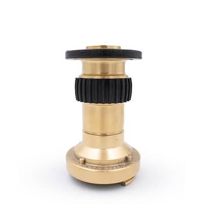 GPM 01 – Esguicho Regulável com Luva Estriada 1.1/2" em Latão