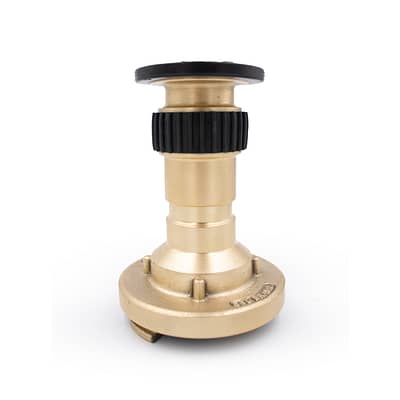 GPM 10 – Esguicho Regulável com Luva Estriada 2.1/2" em Latão