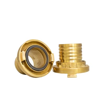 GPM 367 - União Tipo Mangote 2.1/2" Storz X 3" Empatação Externa em Latão