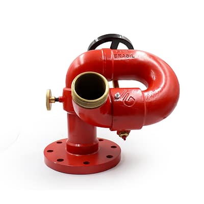 GPM 601 - Canhão Monitor Fixo Flangeado 4" com Rosca 2.1/2" 7.1/2NH