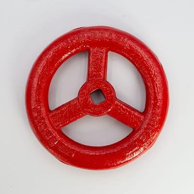 GPM 530 - Volante com Encaixe Quadrado 12,5mm Ø 150mm em Alumínio Pintado