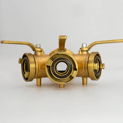 GPM 305 - Derivante com Entrada de 2.1/2" X 3 Saídas X 1.1/2" em Latão