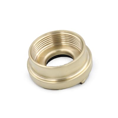 GPM 984 – Adaptador 1.1/2 Storz X 2.1/2 Rosca Interna 8 NPT Latão Escovado