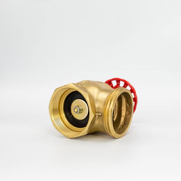 GPM 116 – Válvula Globo Industrial 90º PN 16 2.1/2” 11BSP x 5FPP em Latão com Volante de 90mm - Imagem 4