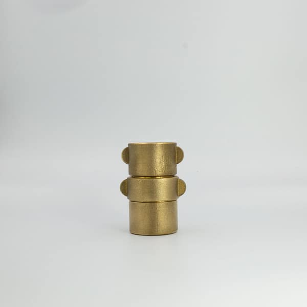 GPM 347 - União para Mangueira de Incêndio Rosca 1.1/2" 11BSP em Latão - Imagem 2